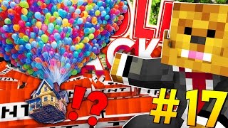 HOUSE FROM THE MOVIE UP (FLYING HOUSE AIRSHIP MOD) - Minecraft TROLL PACK #17