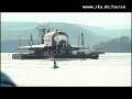 Raumschiff Buran auf dem Rhein