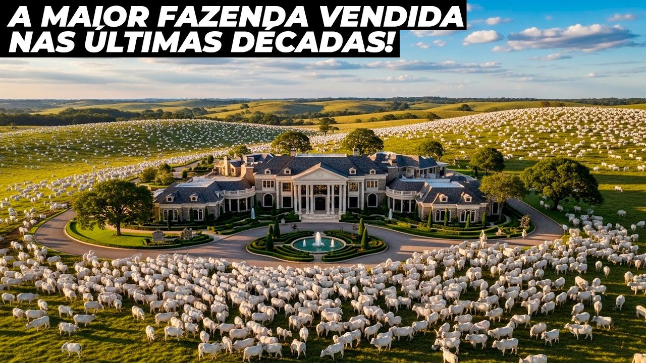Bilionário compra uma das maiores fazendas do mundo por valor inacreditável