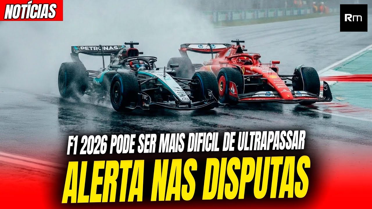 F1 2026 MAIS DIFÍCIL DE ULTRAPASSAR / MERCEDES SURPRESA / AUDI / HORNER / MOTOGP #f1