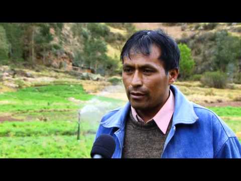 Así afrontan algunos comuneros de Huancavelica la escasez de agua