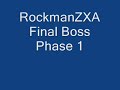 RockmanZXA Final Boss Phase 1 music