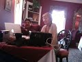 Cloris Leachman reacts to scenes in THE FIELDS