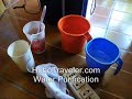 Travel Water Purification System