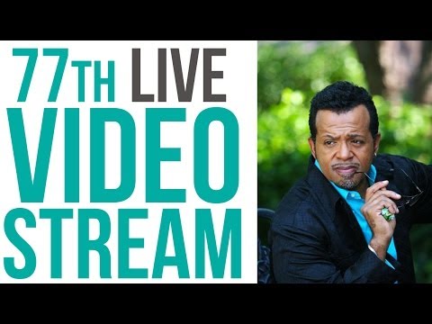 77th Live Stream with Carlton Pearson - Close up with Carlton
