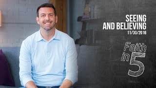 Seeing and Believing
