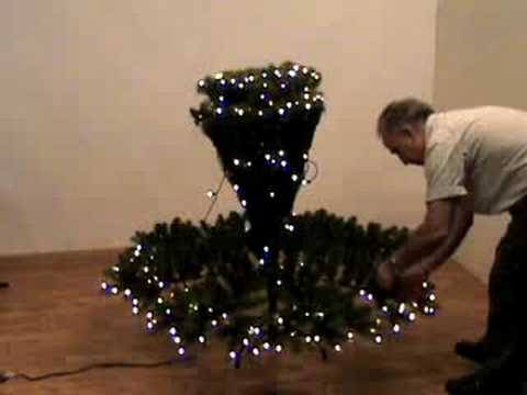 how to artificial christmas tree