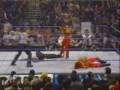 Lita's Botched Moonsault
