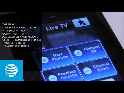 how to control uverse with iphone