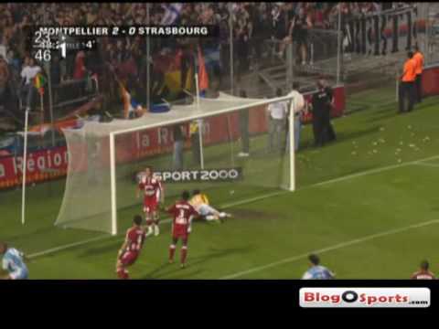 Montpellier 2-1 Strasbourg résumé vidéo