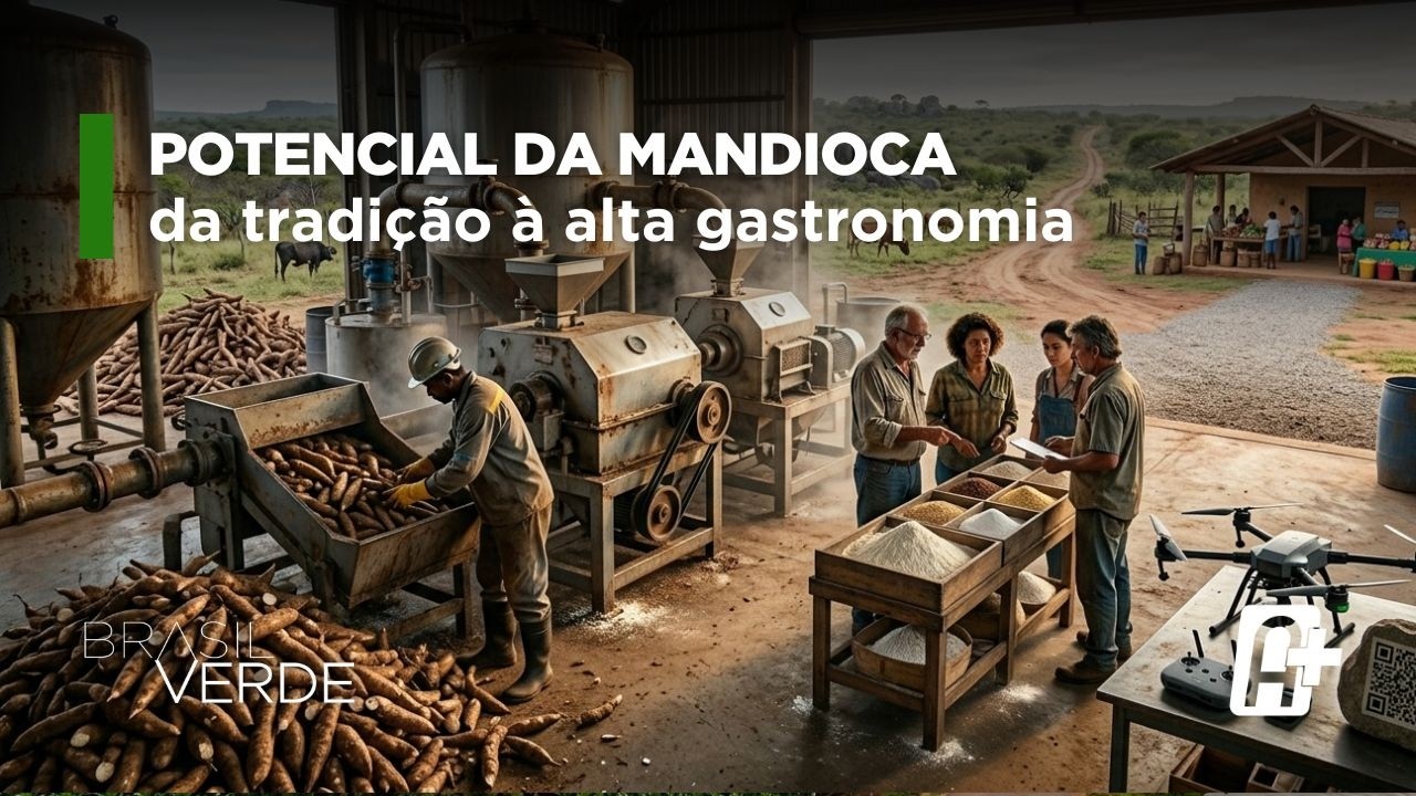Universo da Mandioca: Inovação e Tradição com Joselito Motta | Brasil Verde