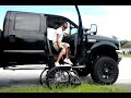 Paraplegic Transfer Into Lifted Truck