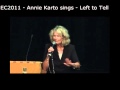 EC2011 - Annie Karto sings - Left to Tell