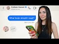 I asked my favorite authors to recommend me a book...