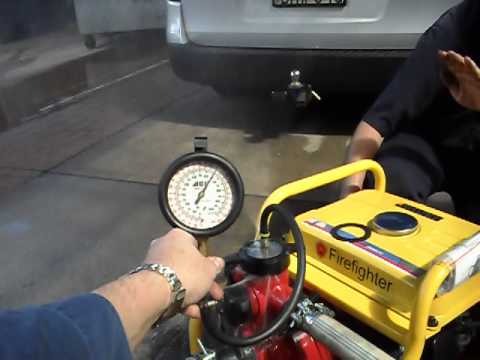 how to test water pressure gauge
