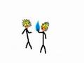Stickfight: Goku vs. Vegeta