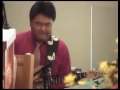 Playing Gospel Music at Mt Calvary Church