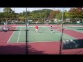 2009年10月18日鴻ノ巣山運動公園テニスコート ... テニス ダブルス 試合 鈴木貴男 オートテニス アプローチ バックハンド ニシコリ スーパーショット tennis backhand 強烈 スピン 