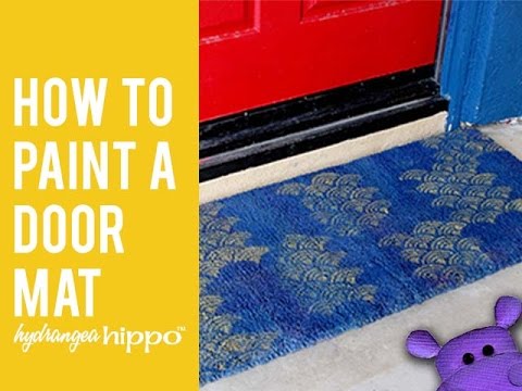 how to paint a hippo