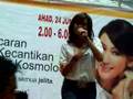 erra fazira peforming hanya di mata