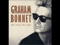 the first bonnet video stopped at 1988 where i thought his voice started to give out but boy was i wrong! low notes are scarce though and those i have here shows that he was definitely not a baritone.

1. a passage from the forcefield song in a perfect world where graham sings many d3:s and a few bb2:s, 1990.
2. a b2 from high school angel from the great old school rock�n roll album no bad habits from 1978.
3. a few a2:s from won�t you join me from the same album.
4. a g#2/a2 from an elvis cover, don�t. graham can sing like a crooner as well! the album is here comes the night from 1990.
5. a very whispery g2 from all night long live 1980 with rainbow.
6. and now the big surprise, an a1 from cajun pink from his solo cd underground from 1996. could be a studio trick though since he�s never been close to this low pitch at any other time as far as i know.
7. time for the upper register, a c5 from taz taylor song haunted from 2006.
8. a few c#5:s from mr. genius from the anthem 2000 cd.
9. a few d5:s and a falsetto a5 from song killer from the solo cd the day i went mad from 2001.
10. a nice e5 from taz taylor song mr happy.
11. a strong f5 by graham from song what she says off here comes the night.
12. a few sung f5:s and a short g#5 from 1975 song dreams from a movie soundtrack three for all, this track can be found here on youtube.
13. a strained but powerful f#5 from anthem song blinded pain followed by a few short g#5 and a5 screams.
14. a strong g5 from solo song whiplash off the underground cd.
15. a f#5 and then an a5 from blackthorne song hard feelings, 1993.
16. another a5 from the same song, notice the painkiller voice bonnet adapted for this album. i don�t like the tone of it but it gets him a few notes extra on the top.
17. another a5 from the same cd but this time from song breaking the chains.
18. and a b5 from the same song!
19. a stronger and more sustained b5 from solo song model inc off the the day i went mad cd from 2001!
20. and lastly, to crown it all off, a soprano c or rather 2 of them with an a5 in between in a ooh falsetto style. the c6:s sound like full voice though. from breaking the chains.

enjoy the power of graham bonnet!