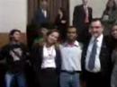 Dan�a do Siri com o Ministro Patrus Ananias