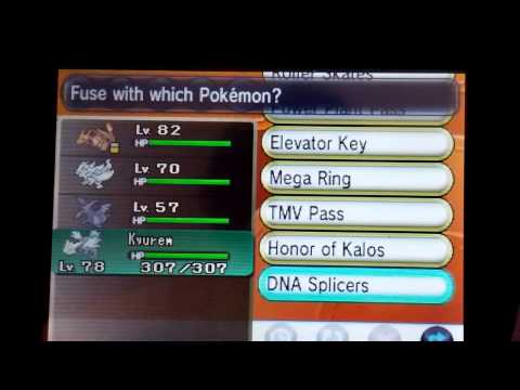 how to get black kyurem in pokemon x