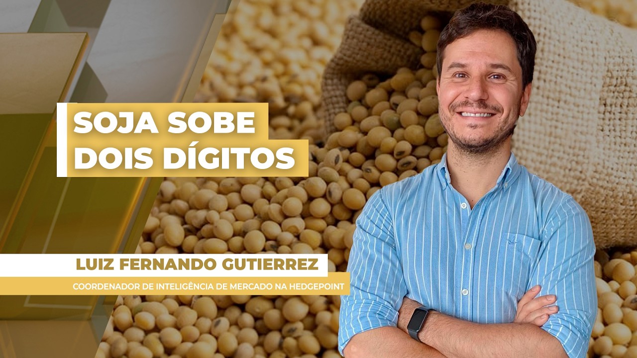 Rumores de novas compras chinesas por soja dos EUA sustentam altas de dois dígitos em Chicago...