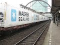 Railion 232 with container train in Utrecht (NL) Railion 232 with container train in Utrecht (NL)