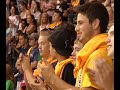 Approximately 4500 new freshmen students gathered in the WVU Coliseum for a special multimedia presentation introducing them to West Virginia University staff, student leaders and traditions. The event was also a required credit activity for WVU's 