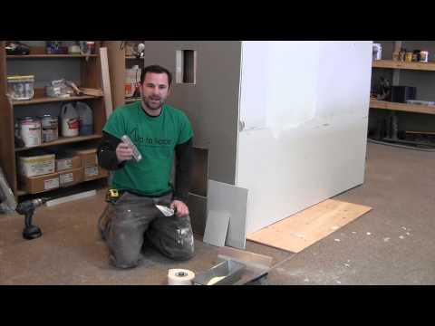 how to patch up a drywall