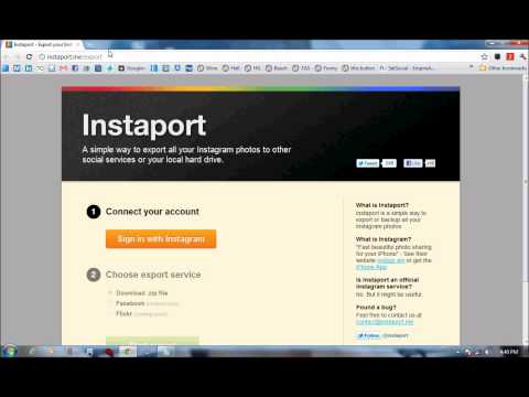 how to sync instagram with twitter