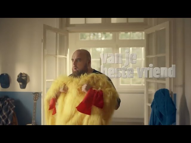 Semi prof actor Duncan in TV commercial for Cheaptickets.nl