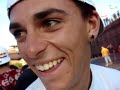 Ryan Sheckler finished his run with a huge gap to manual....