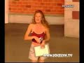 rai 7x1 la bella berg� affronta gli stunt  di mirabilandia