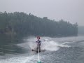 Mega barefooting FACEPLANT... that really hurt!