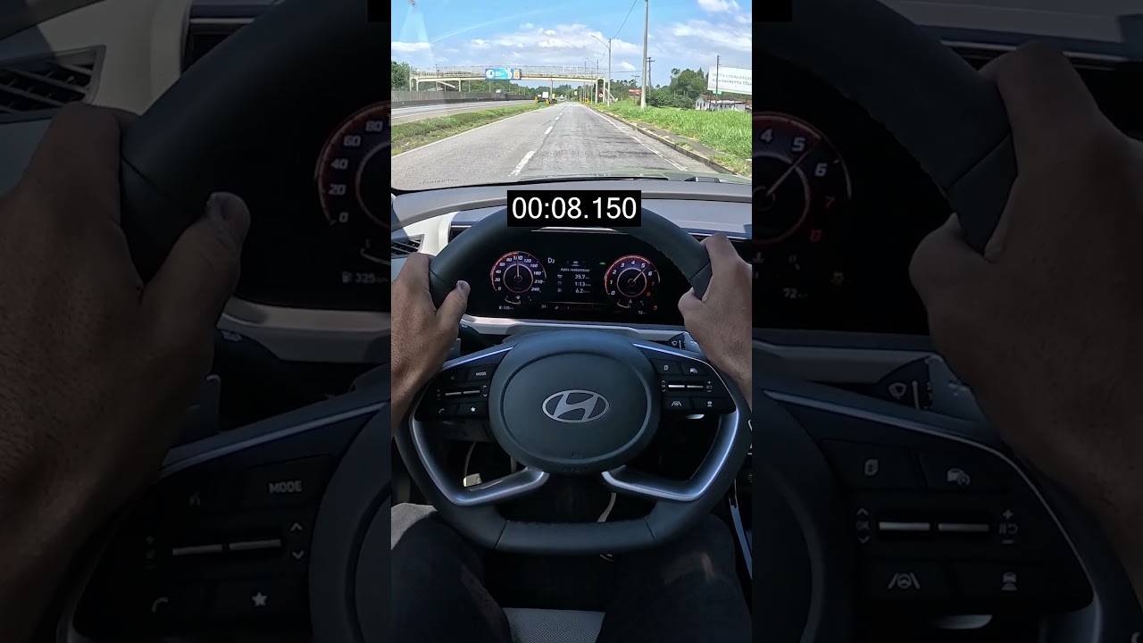 Hyundai Creta Ultimate 2027 no teste de 0 a 100!