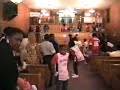 kids shouting and praising god
