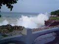 huracan dean  malecon de santo domingo