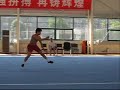 Shirtless martial training
