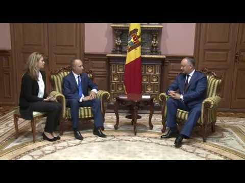 Игорь Додон провел встречу с господином Торнбьорном Патерно Кастелло ди Каркачи