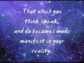 How to manifest God\