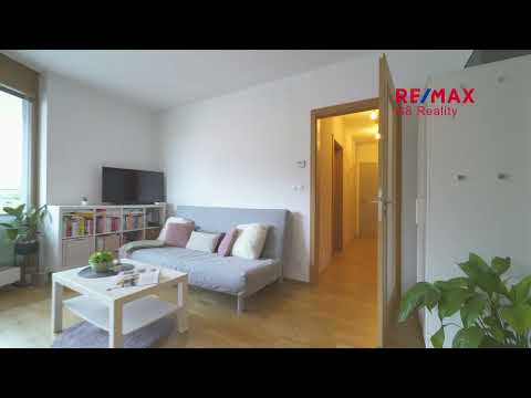 Video Pronájem hezkého bytu 2+kk s terasou a garážovým stáním, Davídkova 2476/48, Libeň, Praha 8