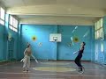 From 10 club passing into 6 club solo on unicycle