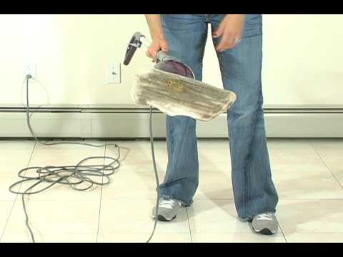 how to use the shark steam mop