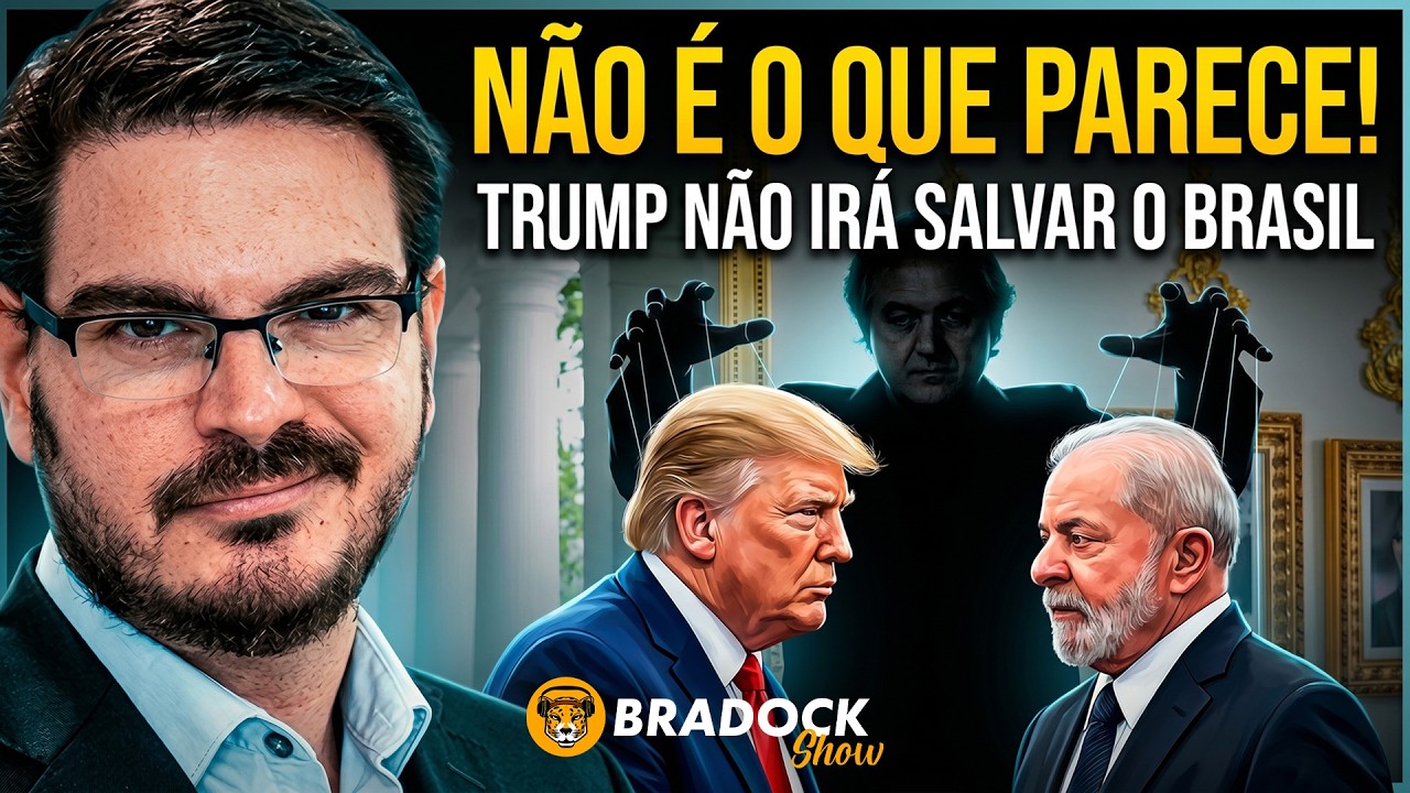 TRUMP E LULA? Constantino desmascara o pragmatismo e revela algo inacreditável