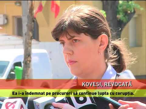 Laura Codruța Kovesi, revocată din funcție