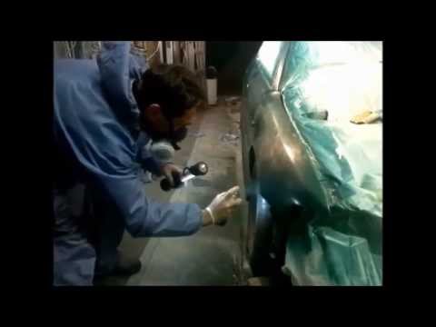 audi a4 b5 2001 tuning rdx racedesign body kit install and new color shifting spray can paint