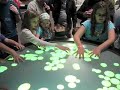 Touch Table at the Maker Faire Touch Table at the Maker Faire