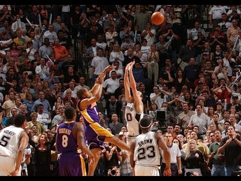 10 years anniversary - We take a look back to the insane buzzer beater from the 2004 Western Conference Semifinals between the Los Angeles Lakers and San Antonio Spurs. In Game 5, ...